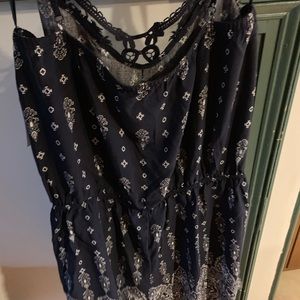 City Triangles Romper